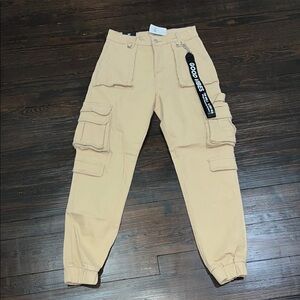 Women’s Beige Cargo Pants